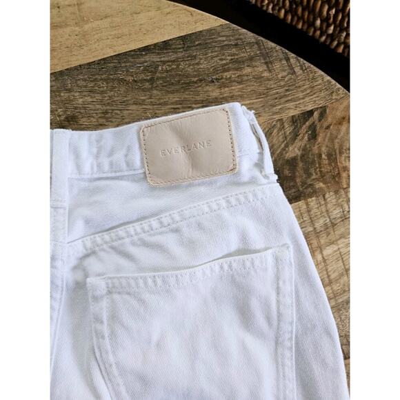 Everlane The Cheeky Jean Women's Size 25 Bone White Boho Nautical Beach Denim - Picture 11 of 13